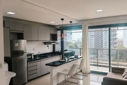 Apartamento com 1 Quarto para alugar, 55m² no Adrianópolis, Manaus