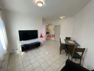 Flat com 1 Quarto para alugar, 33m² no Indianópolis, São Paulo