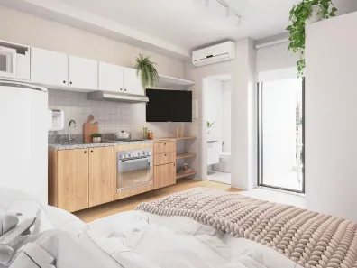 Apartamento com 1 Quarto para alugar, 22m² no Vila Mariana, São Paulo