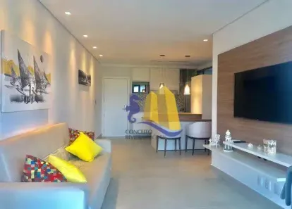 Apartamento com 2 Quartos para alugar, 87m² no Riviera, Bertioga