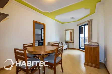Apartamento com 1 Quarto à venda, 56m² no Centro, Curitiba