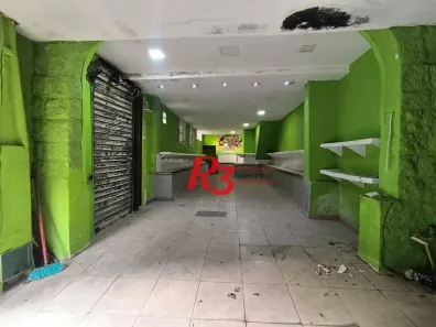 Ponto Comercial para alugar, 100m² no Pompéia, Santos