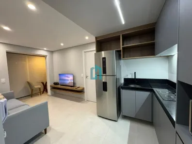 Apartamento com 1 Quarto para alugar, 24m² no Cidade Monções, São Paulo