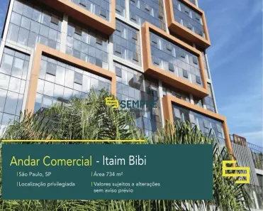 Imóvel Comercial para alugar, 735m² no Itaim Bibi, São Paulo