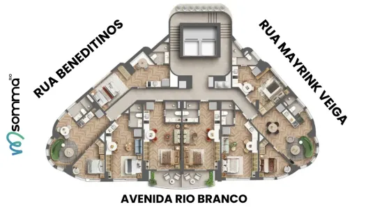 Apartamento com 1 Quarto à venda, 23m² no Centro, Rio de Janeiro