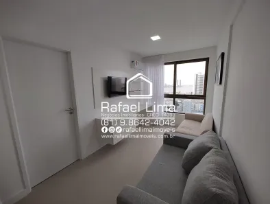 Apartamento com 1 Quarto para alugar, 35m² no Pina, Recife