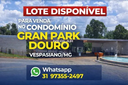 Lote/Terreno à venda, 405m² no Gran Park, Vespasiano