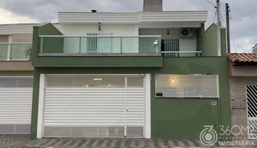 Sobrado com 3 Quartos à venda, 186m² no Parque São Vicente, Mauá