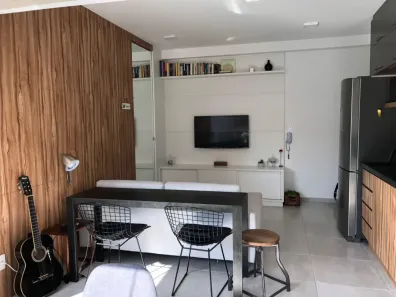 Apartamento com 1 Quarto para alugar, 42m² no Cidade Monções, São Paulo