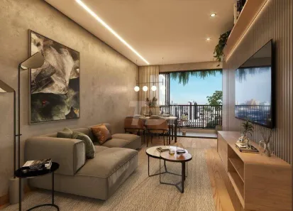 Apartamento com 2 Quartos à venda, 51m² no Centro, Curitiba