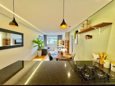 Apartamento com 2 Quartos à venda, 69m² no Loteamento João Batista Julião, Guarujá