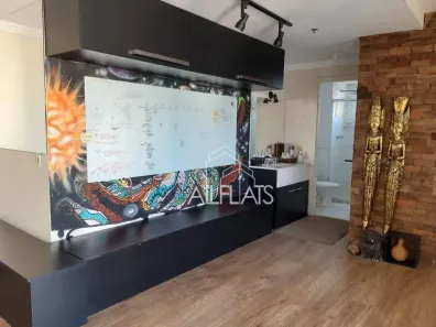 Flat com 1 Quarto para venda ou aluguel, 55m² no Vila Olímpia, São Paulo