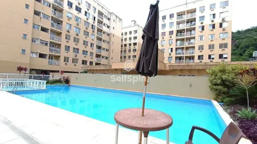 Apartamento com 2 Quartos para alugar, 54m² no Jacaré, Niterói