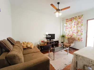 Apartamento com 2 Quartos à venda, 55m² no Itararé, São Vicente