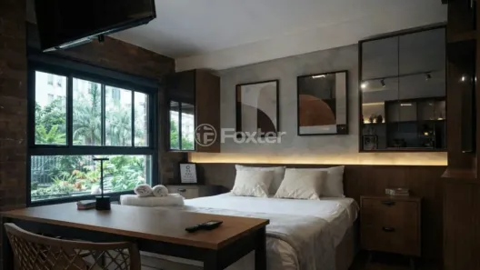 Kitnet com 1 Quarto à venda, 30m² no Indianópolis, São Paulo
