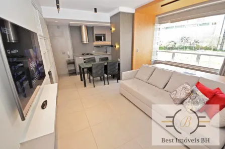 Apartamento com 1 Quarto à venda, 50m² no Vila da Serra, Nova Lima