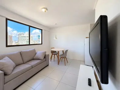 Apartamento com 1 Quarto para alugar, 33m² no Boa Viagem, Recife