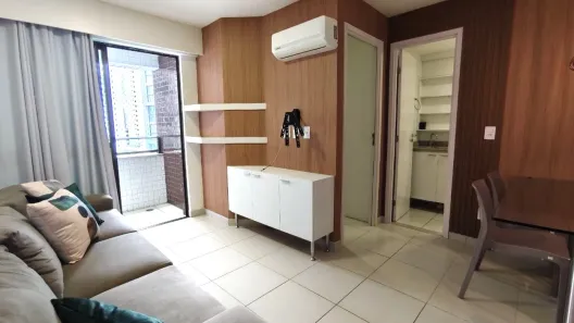 Flat com 1 Quarto para alugar, 35m² no Boa Viagem, Recife
