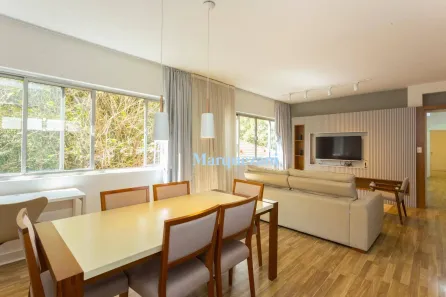 Apartamento com 3 Quartos para alugar, 140m² no Cerqueira César, São Paulo