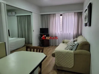 Flat com 1 Quarto para alugar, 35m² no Itaim Bibi, São Paulo