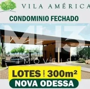 Lote/Terreno à venda, 300m² no Jardim Residencial Fibra, Nova Odessa