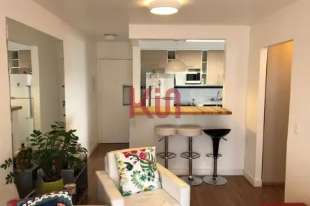 Apartamento com 1 Quarto à venda, 44m² no Mirandópolis, São Paulo