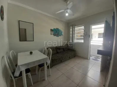 Apartamento com 2 Quartos para alugar, 43m² no Guilhermina, Praia Grande