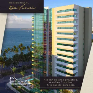 Apartamento com 4 Quartos à venda, 413m² no Ponta Verde, Maceió