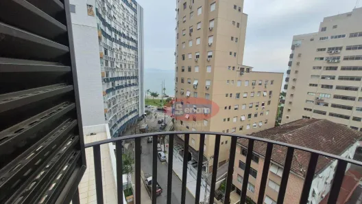 Apartamento com 1 Quarto à venda, 33m² no Ponta da Praia, Santos