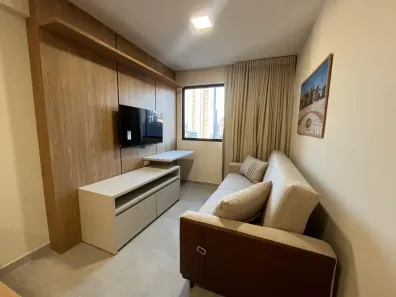 Apartamento com 1 Quarto para alugar, 33m² no Boa Viagem, Recife