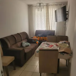 Apartamento com 2 Quartos para alugar, 50m² no Jardim Nova Cidade, Guarulhos