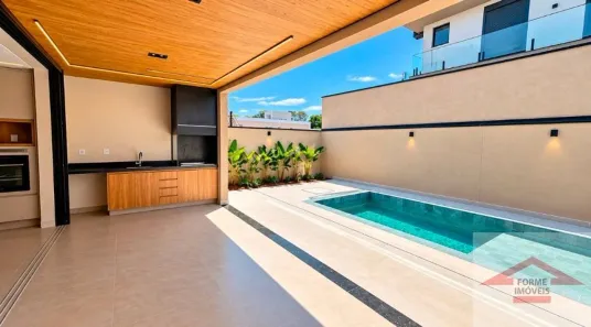 Casa de Condomínio com 4 Quartos à venda, 257m² no Loteamento Brisas do Lago, Jundiaí