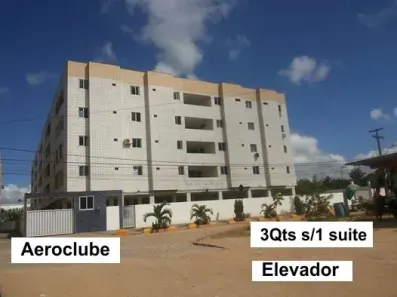 Apartamento com 3 Quartos à venda, 70m² no Aeroclube, João Pessoa