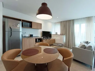 Flat com 1 Quarto para alugar, 34m² no Pinheiros, São Paulo