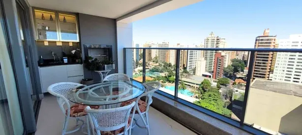 Apartamento com 2 Quartos para alugar, 114m² no Cambuí, Campinas