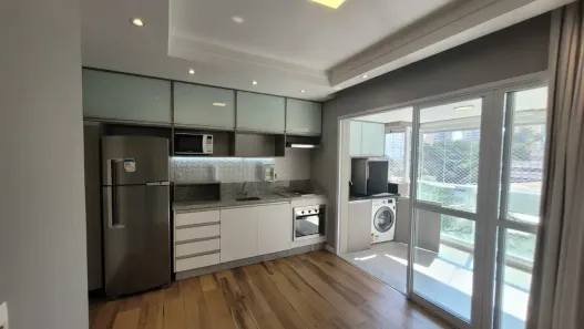 Apartamento com 1 Quarto para alugar, 42m² no Cidade Monções, São Paulo