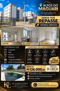 Apartamento com 2 Quartos à venda, 42m² no Quarenta Horas (Coqueiro), Ananindeua