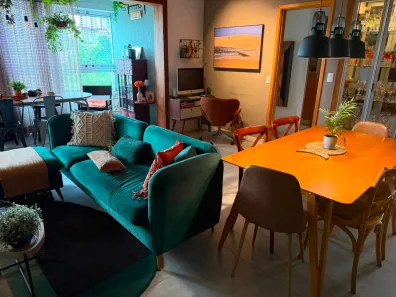 Apartamento com 2 Quartos para alugar, 83m² no Vila da Serra, Nova Lima