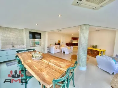 Apartamento com 5 Quartos para alugar, 193m² no Riviera, Bertioga