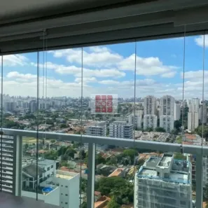 Apartamento com 1 Quarto para alugar, 33m² no Brooklin Paulista, São Paulo