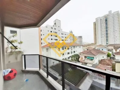 Apartamento com 3 Quartos à venda, 142m² no Embaré, Santos