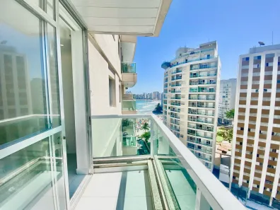 Apartamento com 1 Quarto para alugar, 53m² no Pitangueiras, Guarujá