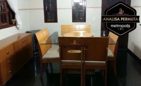 Casa com 4 Quartos à venda, 337m² no Vila Camilópolis, Santo André