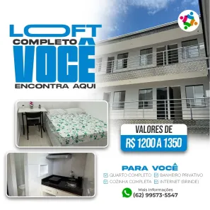 Flat com 1 Quarto para alugar, 26m² no Setor Sol Nascente, Goiânia