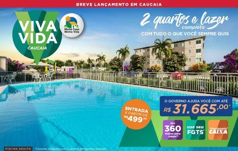 Apartamento com 2 Quartos à venda, 46m² no Parque Dois Irmãos, Fortaleza