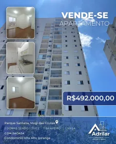 Apartamento com 2 Quartos à venda, 70m² no Parque Santana, Mogi das Cruzes