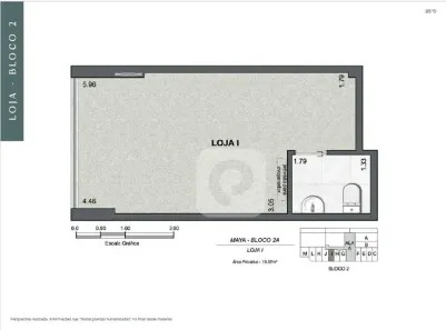 Ponto Comercial à venda, 19m² no Gávea, Rio de Janeiro