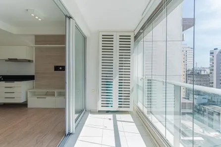 Apartamento com 1 Quarto para alugar, 38m² no Brooklin Paulista, São Paulo