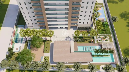 Apartamento com 3 Quartos à venda, 77m² no Centro, Eusébio