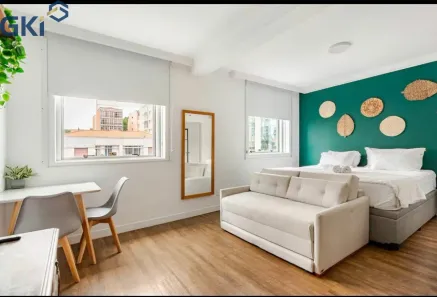 Apartamento com 1 Quarto à venda, 31m² no Pinheiros, São Paulo